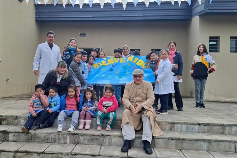 El Obispo visitó las comunidades del norte de Paclín