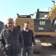Raúl Jalil supervisó la construcción del nuevo puente de El Pantanillo