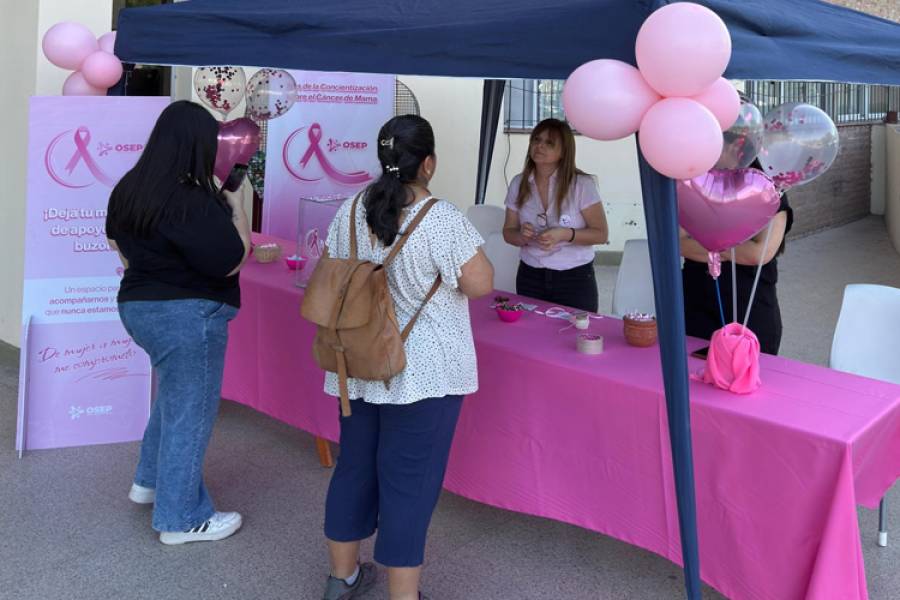 OSEP lanza su campaña de prevención del cáncer de mama: 