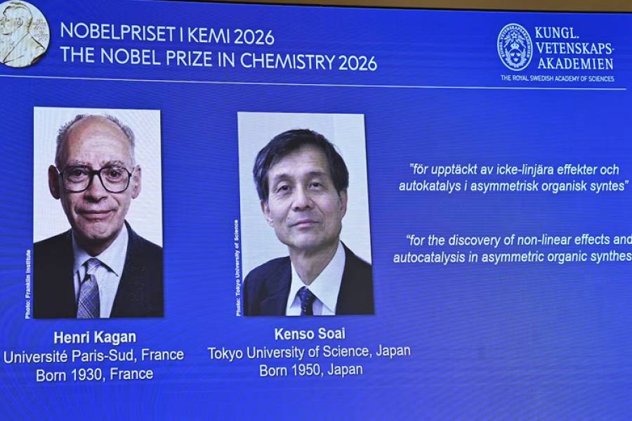 Dos investigadores recibieron el Premio Nobel de Química por resolver un antiguo misterio sobre las moléculas