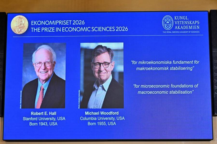 El premio Nobel de Economía fue otorgado a los estadounidenses Robert E. Hall y Michael Woodford