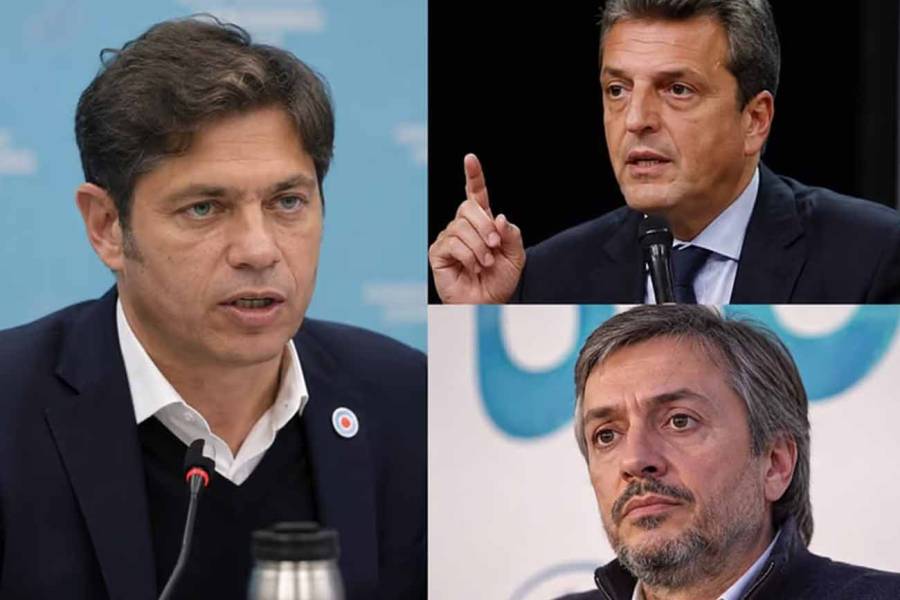 Reunión cumbre entre Kicillof, Máximo Kirchner, Massa y gobernadores del PJ para ordenar la interna y defender las PASO