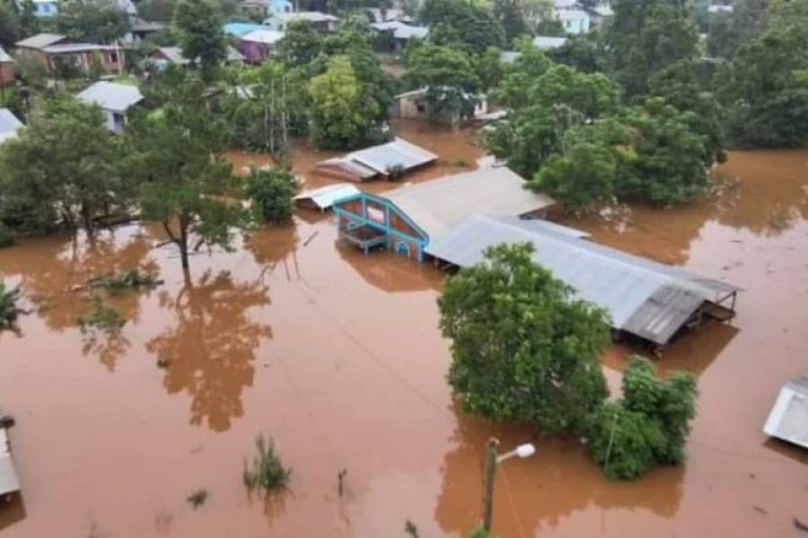 Litoral en alerta por las inundaciones en Brasil y fuertes lluvias en Uruguay